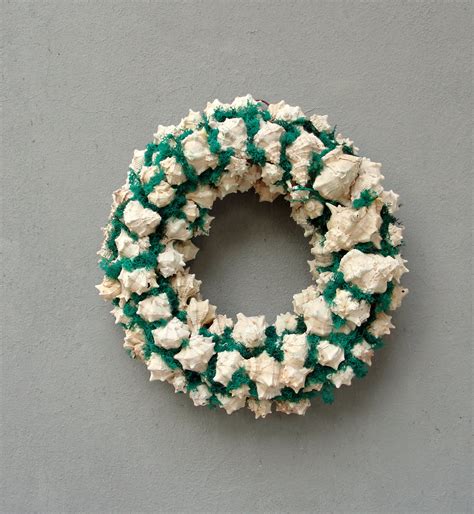 Seashell Wreath Coastal Beach Decor Shell Decoration Natural - Etsy