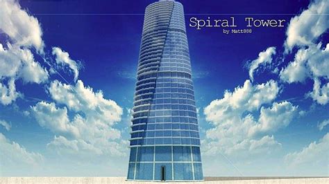 Spiral Tower - Minecraft Building Inc