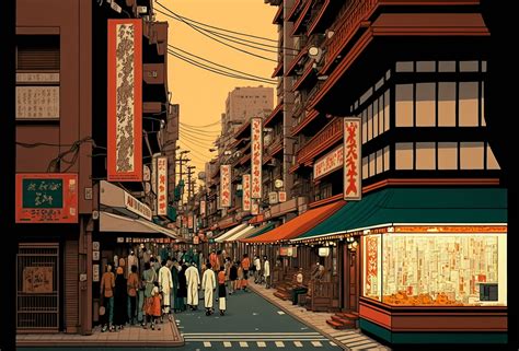 Tokyo Street Scene by Dritch666 on DeviantArt