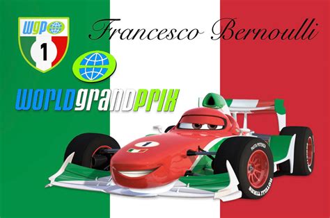 Cars 2 (2011) Francesco Bernoulli by Gustthank on DeviantArt