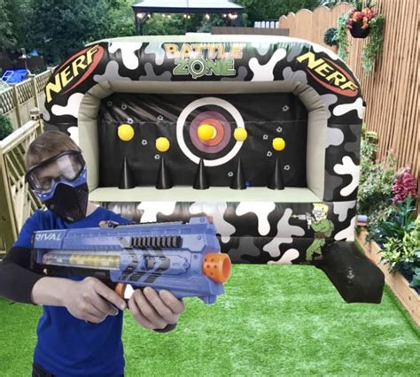 Nerf Target Wall - Chester Bouncy Castle Hire, Wrexham, Chester ...