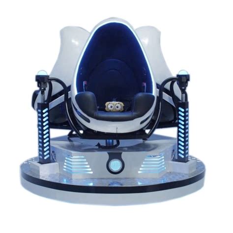 360 Degree VR Motion Chair , Children / Adults 3 Seats 9D VR Egg Chair