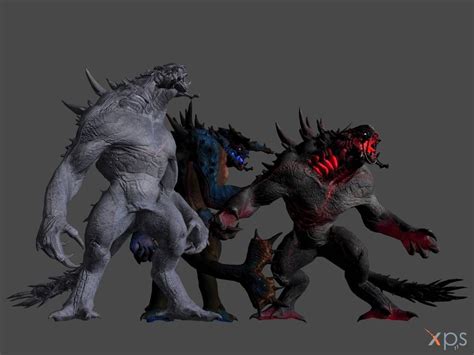 Goliath (From Evolve) for XPS/XNA! V2.75 by https://www.deviantart.com/jorn-k-nightmane on ...