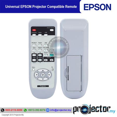 Universal EPSON Projector Compatible Remote