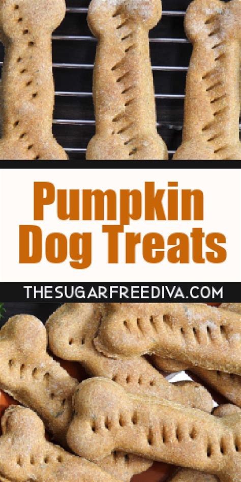 Pumpkin Dog Treats, the perfect homemade dog bone treat that your dog ...