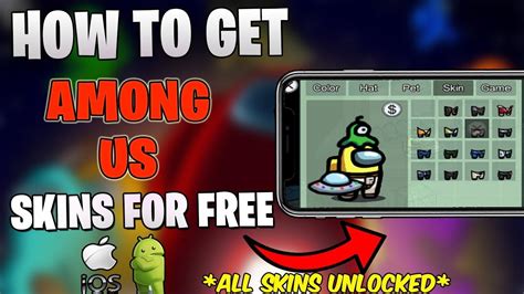 Download Among Us All Skins Unlocked FREE Among Us Free Skins iOS ...