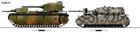 french tank fcm f1 - Pesquisa Google | French tanks, Tank, Armour