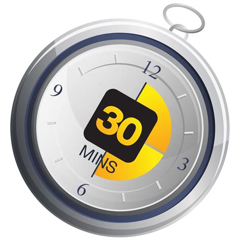 30 minute timer - Wasabi Publicity