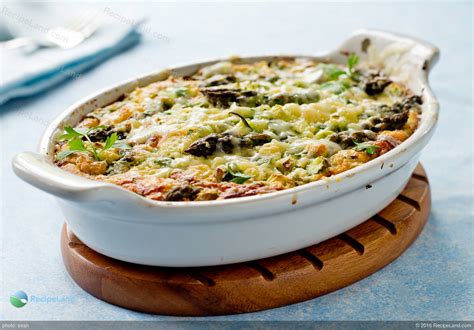 Impossible Asparagus and Ham Pie Recipe