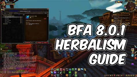 8.0.1 BFA Herbalism Gold Guide - WoW BFA - YouTube