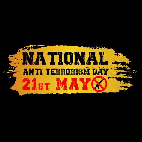 National anti terrorism day banner 6404873 Vector Art at Vecteezy