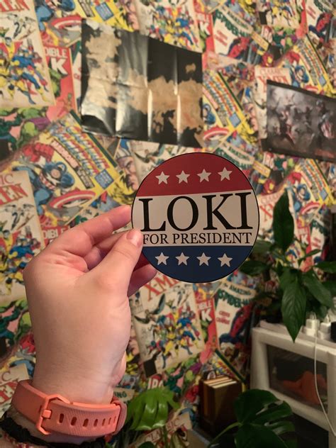 Loki For President | Etsy