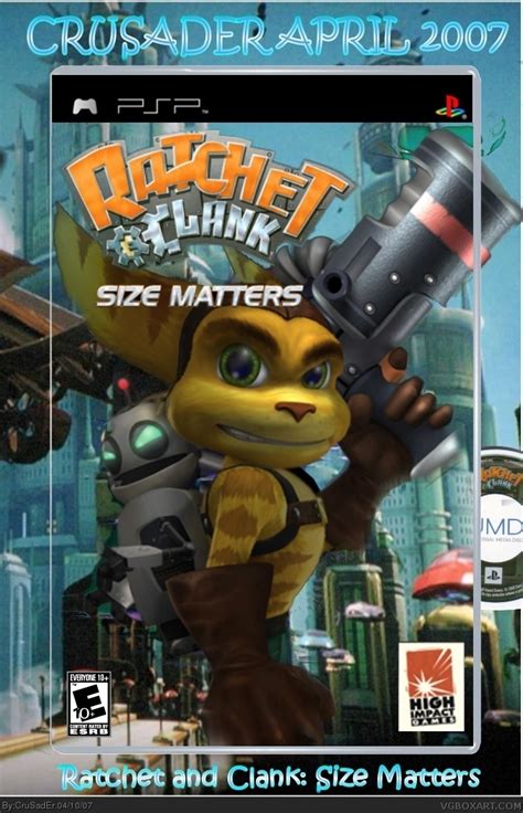 Ratchet & Clank: Size Matters PSP Box Art Cover by CruSadEr