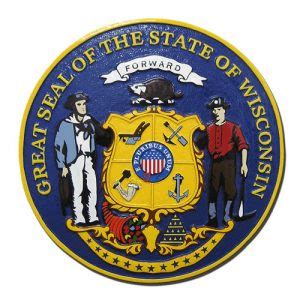 Wisconsin State Seal Plaque – American Plaque Company – Military ...