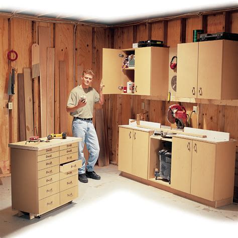 Simple All-Purpose Shop Cabinets - Popular Woodworking Magazine