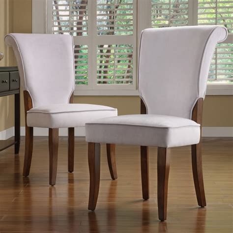 Shop Andorra Grey Velvet Upholstered Dining Chair (Set of 2) by iNSPIRE ...