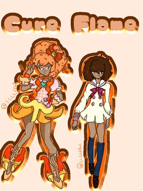 Cure Flame! by precurerat on DeviantArt