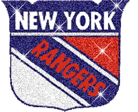 New York Rangers Glitter