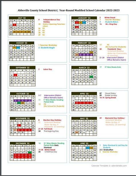 Calendar | Westwood Elementary