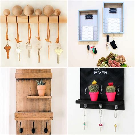 20 Homemade DIY Key Holder Ideas - Pallet Ideas