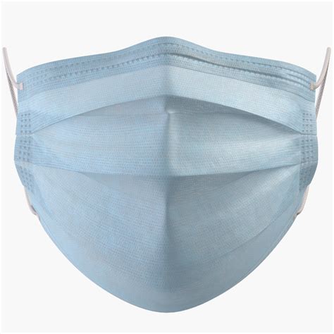 Surgical Mask | Mask, 3d model, Model