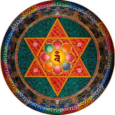 Mandala 27 – Vajrayogini | Ocean of Mandalas | Tibetan mandala, Tibetan mandala art, Mandala
