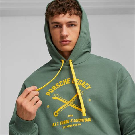 Porsche Legacy Garage Crew Men's Hoodie | Crews & Hoodies | PUMA