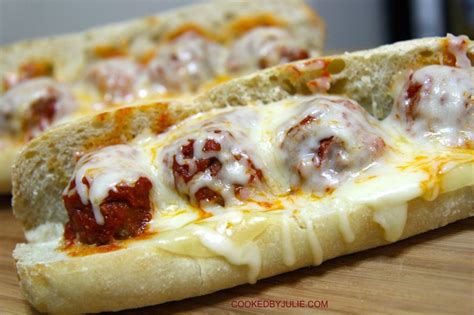 Meatball Parmesan Sub Special