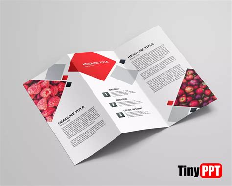 Powerpoint Brochure Template Tri Fold – TinyPPT