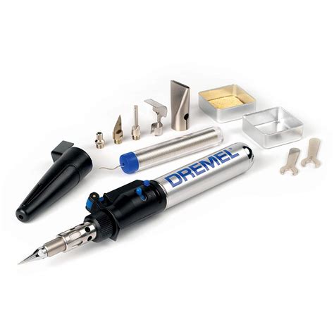 Buy Dremel Versatip 2000 Cordless Soldering Iron - Butane Soldering Kit with 6 Interchangeable ...