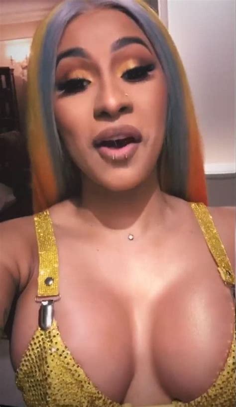 Cardi B Shows Off New Neck And Lip Piercings On Instagram ... #Cardi #cardib #Instagram #Lip # ...