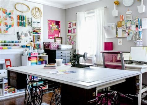 The Sewing Room - 10 Amazing Sewing Room Ideas - Somewhat Simple