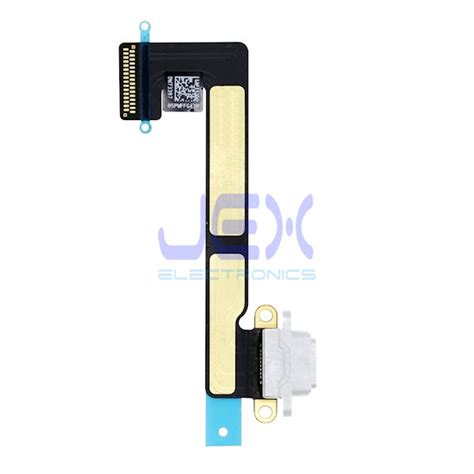 Jex Electronics LLC > iPad Mini 2 > White Charging Port/dock Connector Flex Cable iPad Mini 2 or ...