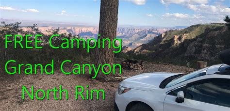 Free Camping near the North Rim of the Grand Canyon National Park - Let ...