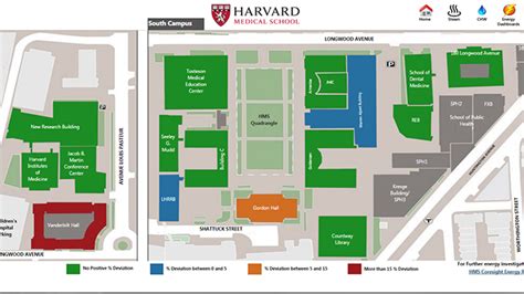 Harvard Medical School Campus Map - Tourist Map Of English