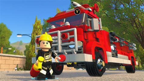 LEGO The Incredibles - Fire Engine - Open World Free Roam Gameplay (PC ...