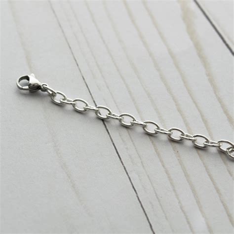 Necklace Extender Silver