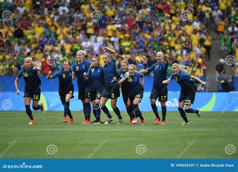 Brazilian Women`s Soccer Team Editorial Photo - Image of brazilian ...