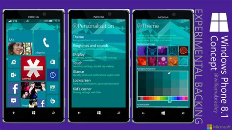 Windows Phone 8.1 Settings Menu Background EXP by WilliamABradley on DeviantArt