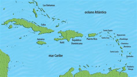 Antillas Mayores y Antillas Menores en el Mar Caribe | British overseas territories, Island ...