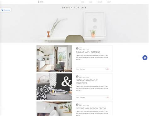 20+ Best Wix Blog Templates & Examples (Create a Blog on Wix) | Design Shack