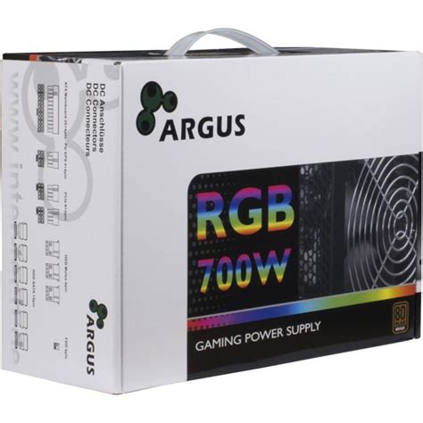 Psu ATX Inter-Tech Argus RGB-700W 80+ Bronze | elabstore.gr