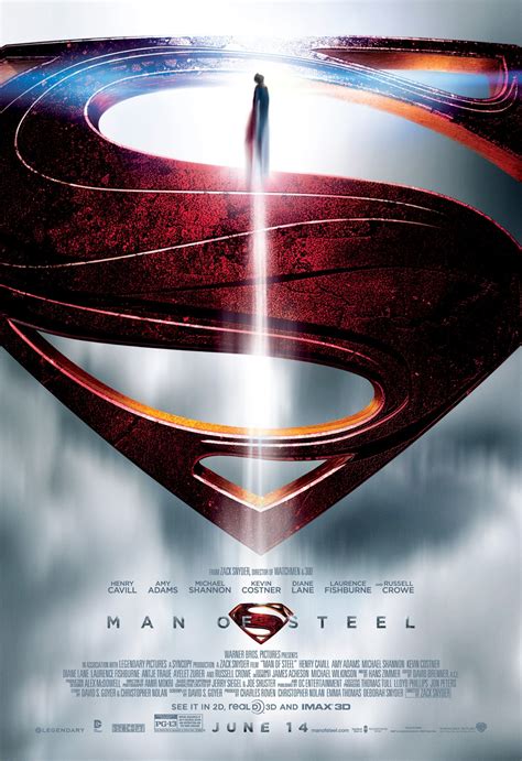 Man of Steel (#6 of 16): Mega Sized Movie Poster Image - IMP Awards