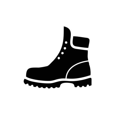 Boots icon template black color editable. Boots icon symbol Flat vector ...