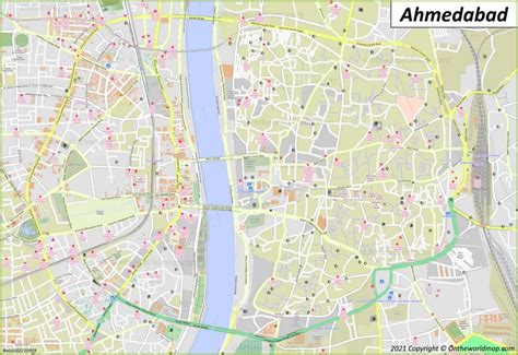 Ahmedabad Map | India | Discover Ahmedabad with Detailed Maps