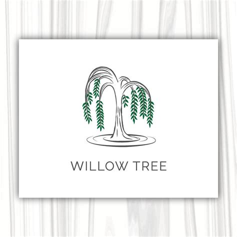 Willow tree logo Design Premade Logo Design Photography | Etsy