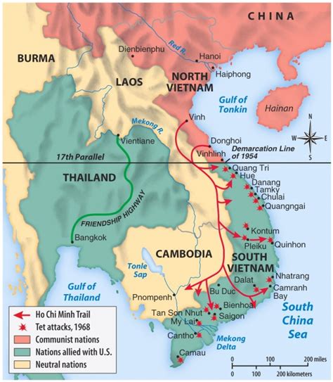 Vietnam War maps