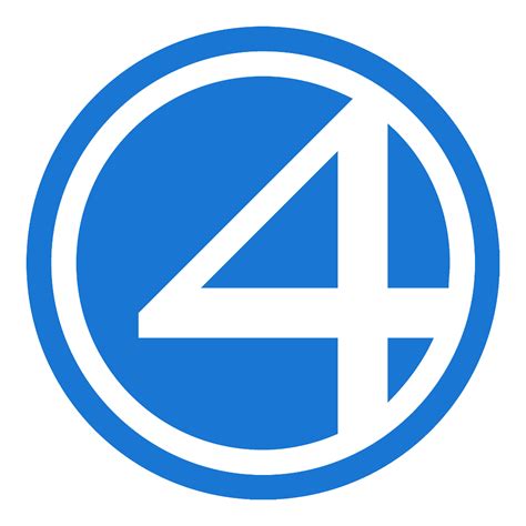 Fantastic Four Logo | Fantastic four logo, Fantastic four, Fantastic ...