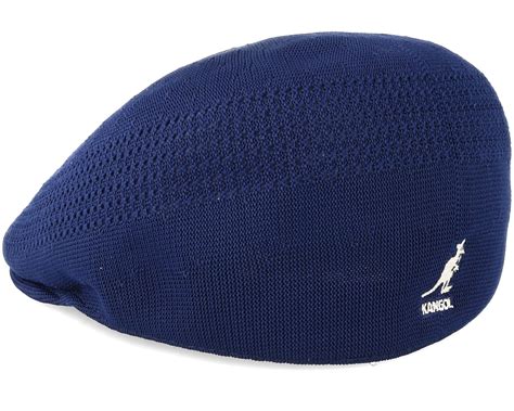 Tropic 507 Ventair Navy Flat Cap - Kangol - casquette | Hatstore.fr