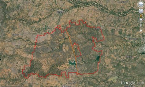 W T Waggoner Ranch Map - New River Kayaking Map